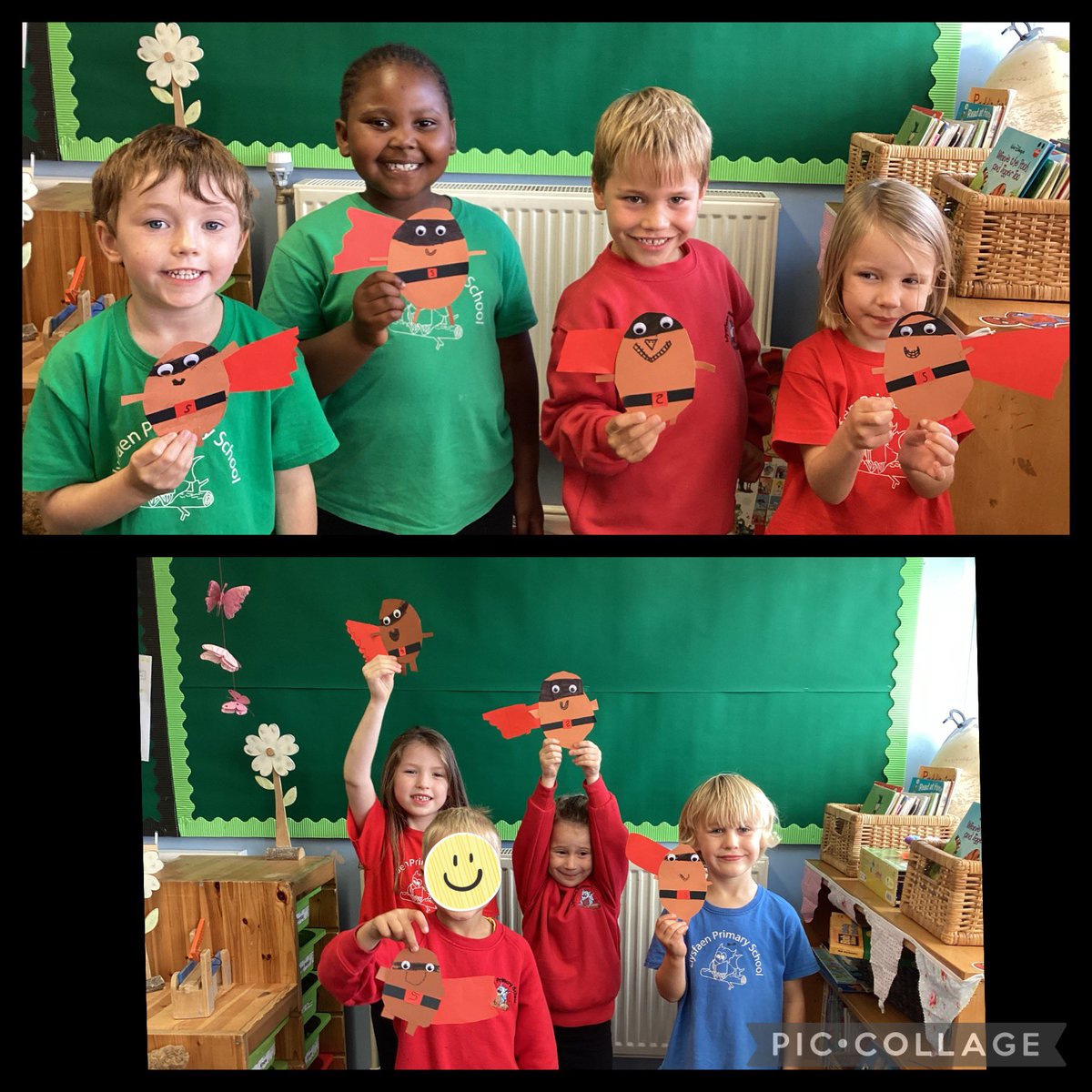 Llysfaen2029's tweet image. #1CS are super proud of their ‘Supertatos’ and quite rightly so!  #EA #ACL #LLC #Supertato #SuperMeSuperYou 🦸‍♀️ 🦸🏽‍♂️