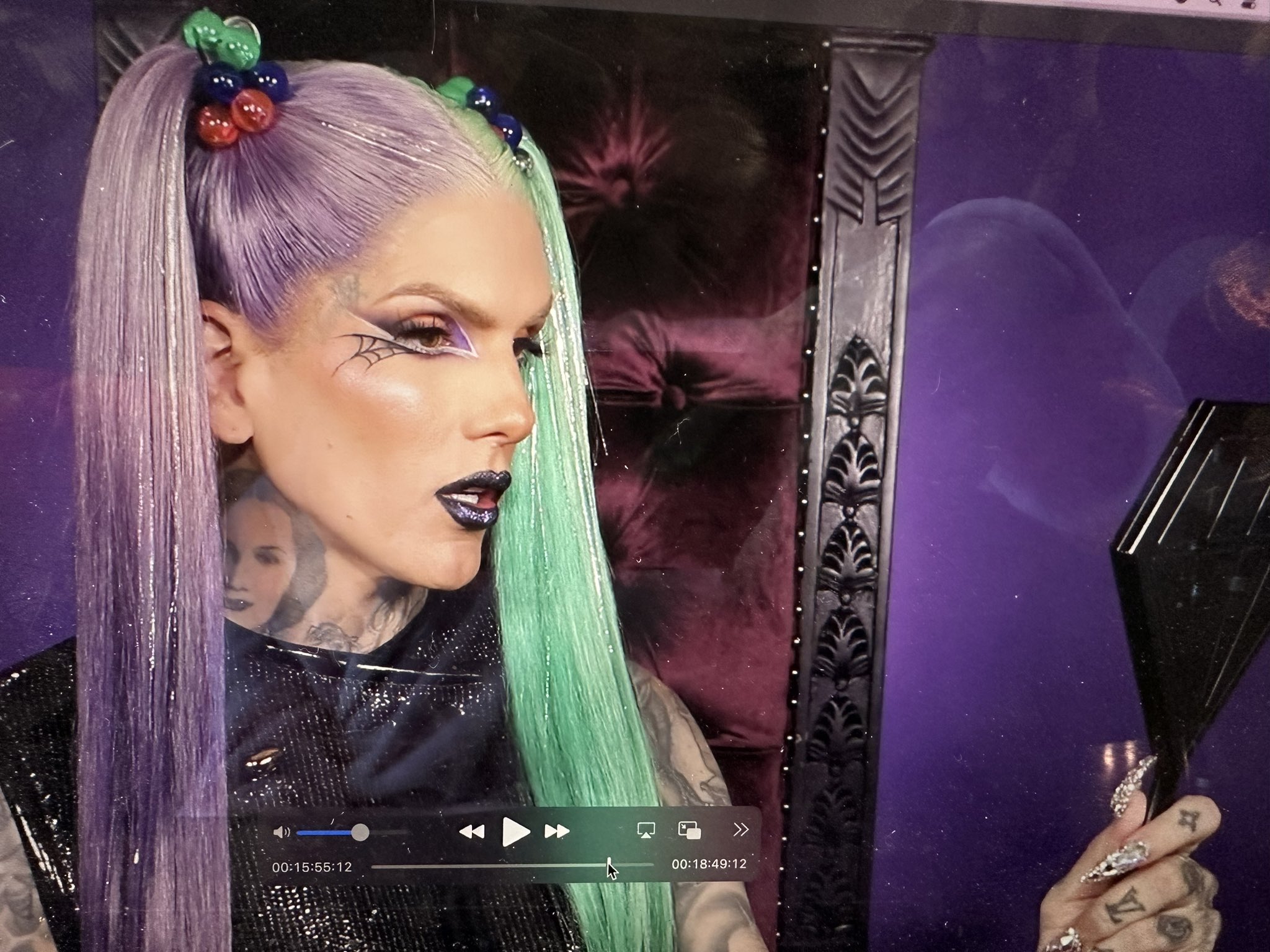 Jeffree Star's Purple Backyard Has Seriously Confused His Followers