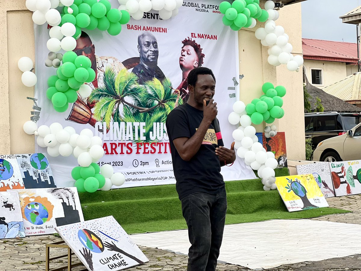 ActionAidNG's tweet photo. #GlobalClimateActionWeek
#ClimateJustice
#ClimateActionNow
#Globalplatforms
#ClimateAction
#FundOurFuture https://t.co/Xwk7gcuUOX