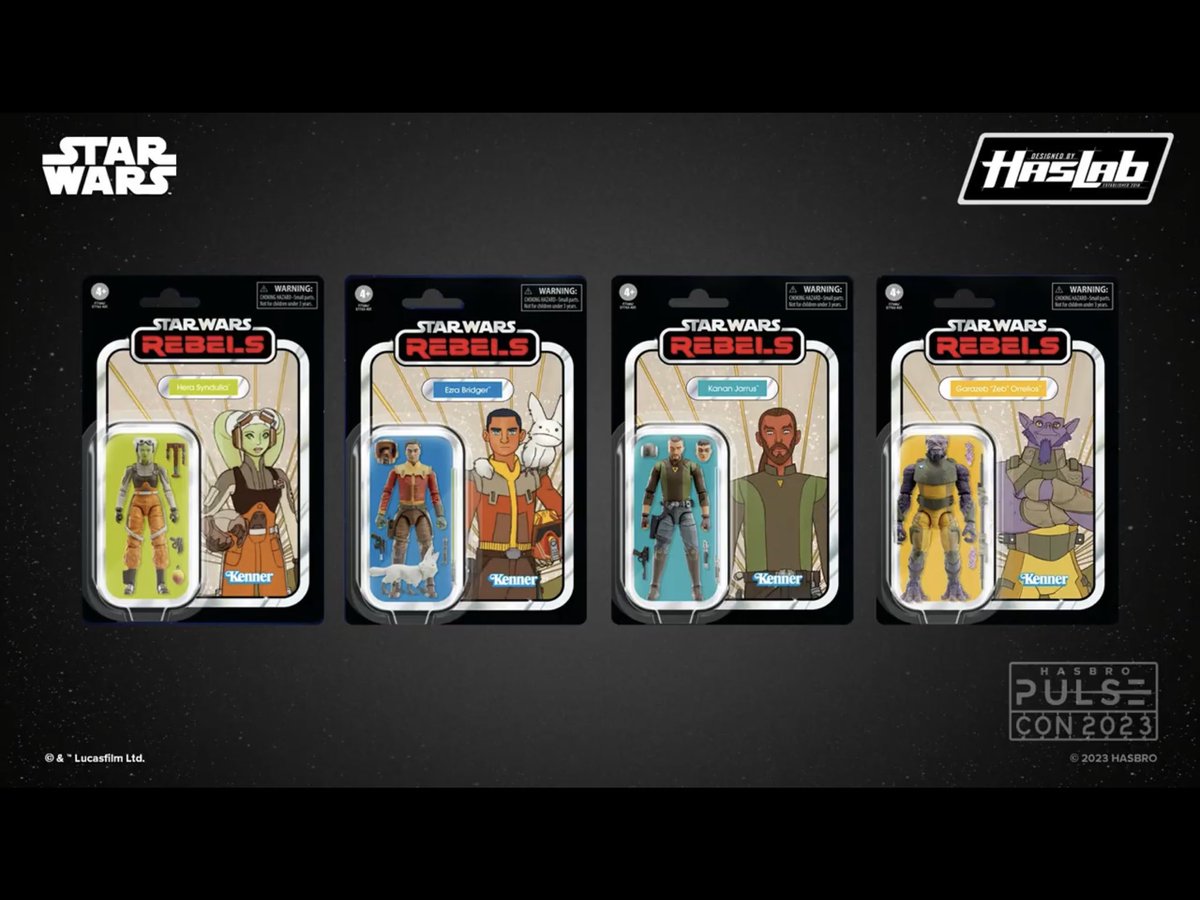 MrLeitor's tweet image. Han agradecido el apoyo que ha recibido el #Haslab del #Espiritu y han aclarado que la Sabine y el Chopper con los cartones especiales del HasLab, estarán disponibles para todo el mundo y no solo para los que han apoyado el HasLab.

@HasbroPulse | #HasbroPulseCon2023