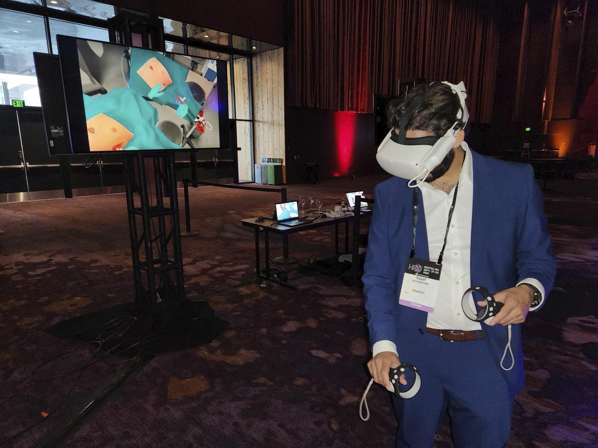 Stop by the #HRX2023 Virtual Reality Pavilion to step inside medical scenarios like never before!

Demo the @HRSonline's latest innovation HeartRhythm VR and experience medical procedures and situations in an immersive and risk-free #VR environment.