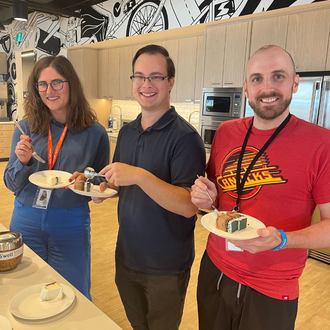 SafeSoftware's tweet image. Celebrating the launch of our AI Assist in FME Form 2023.1!
A testament to teamwork &amp;amp; innovation with our Form, UX, CAI, DevOps, SET, IT, and Legal teams.
Prepare for smarter workflows with FME Form&apos;s AI Assist! 

#AIAssist #FMEForm2023 #FMECommunity #SafeSoftware