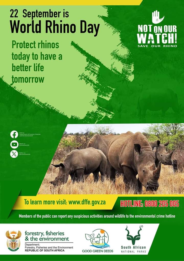 We are  #RhinoConservation