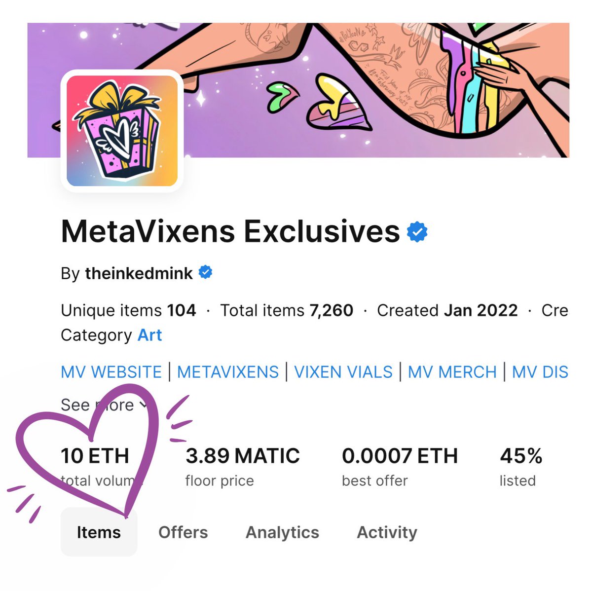 MetaVixens 💎💜 tweet media