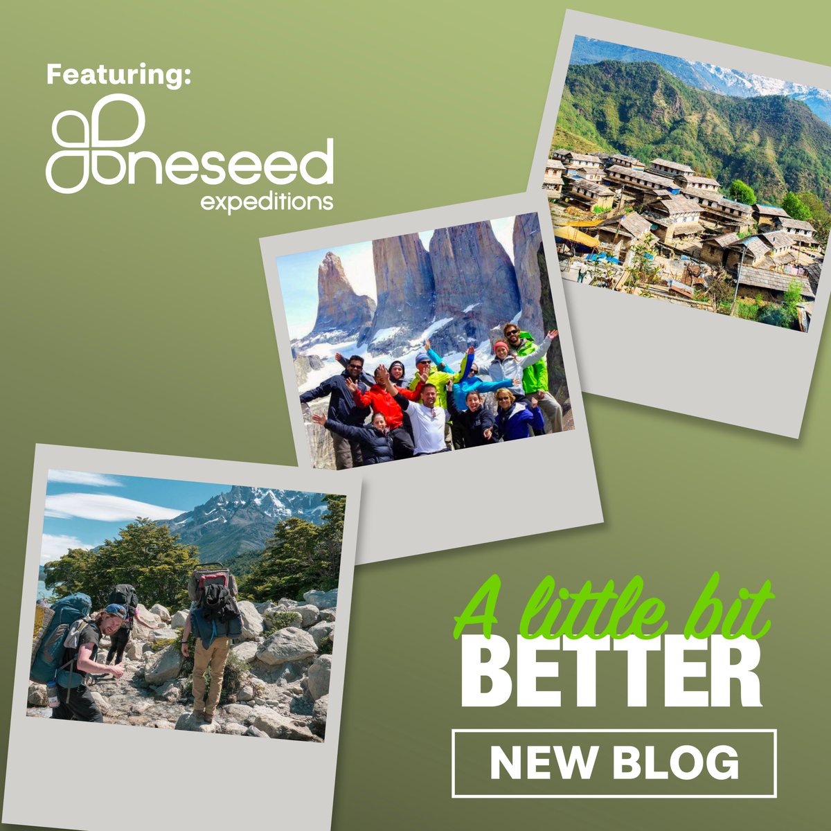 Dying over the price of your holiday plane ticket? What if some of that money went to supporting your destination as well? Put your money back into the planet with <a href="/oneseedex/">OneSeed Expeditions</a>.

More on the blog: tinyurl.com/c2zdd4em

#togoware #littlebitbetter #regenerative #travel