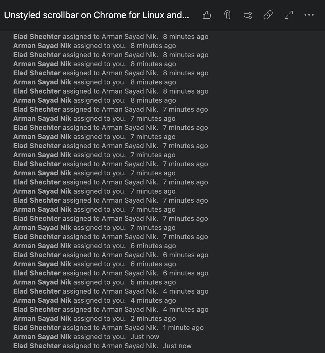 When there is a task that no one wants to take on responsibility 😂

cc: <a href="/NikNotNik/">Arman</a>