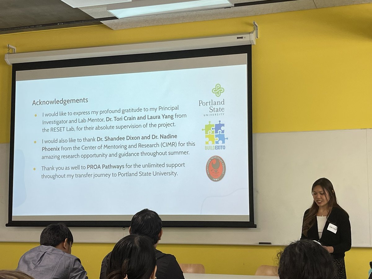 RESET Lab (@resetlabpsu) on Twitter photo Over the summer, one of our research assistants, Christine, has been working hard assisting on an amazing qualitative project focused on AAPI workers’ experiences with 3rd yr grad <a href="/TheLauraYang/">Laura Yang, M.A. | 杨若男</a>! This past week, she presented the project at the CIMR Summer Research Symposium! 🎉🎉 Over the summer, one of our research assistants, Christine, has been working hard assisting on an amazing qualitative project focused on AAPI workers’ experiences with 3rd yr grad <a href="/TheLauraYang/">Laura Yang, M.A. | 杨若男</a>! This past week, she presented the project at the CIMR Summer Research Symposium! 🎉🎉