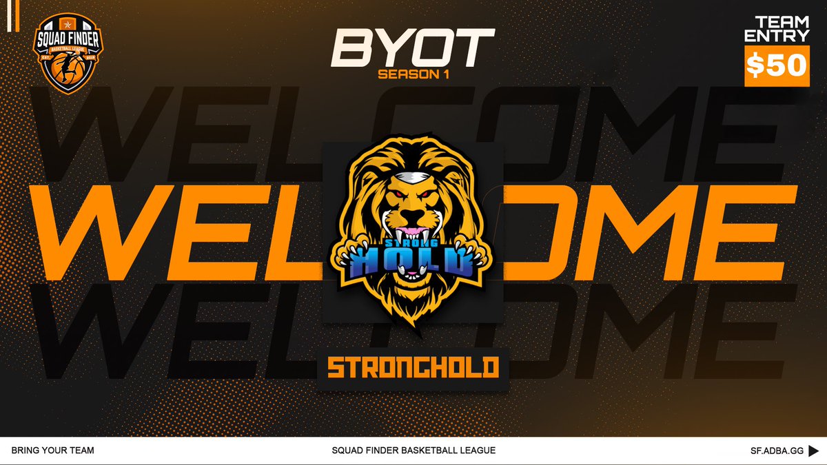 🚧 𝕏 ℙ𝕃𝔸𝕐 𝔹𝕐𝕆𝕋 𝕊𝔼𝔸𝕊𝕆ℕ 𝟙 🚧

Let’s welcome @StrongHold2k to our 1st season of cross play! We wish you guys a great season! 

Pg- <a href="/AdamsNik/">vNikLA</a> 
Sg- <a href="/xcoitv/">𝑈𝒏𝑘𝒏𝒐𝒘𝒏 🚽</a>
Sf- <a href="/lltwoinll/">2x</a> / @Vspxcial
Pf- <a href="/llCoopll/">COOP</a>
C- <a href="/Christopherbak_/">Christopher bak</a> / <a href="/zRetroPippen/">Retro Jokic 🃏 🐎</a>

  - sf.adba.gg/click-to-regis…