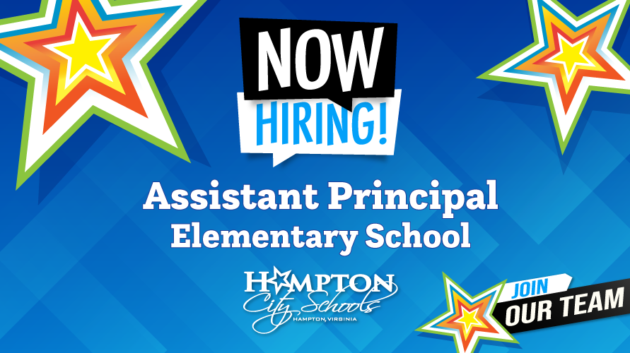 Join our team as an elementary school assistant principal! Apply today at applitrack.com/hamptonk12/onl…
