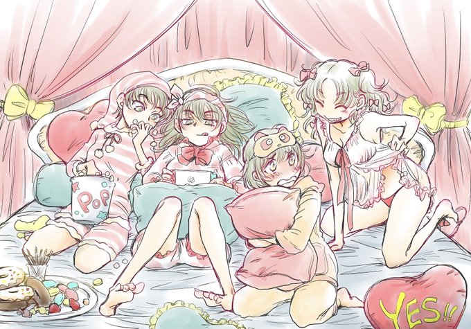 #これを見た人も何か無言で四人組をあげる 