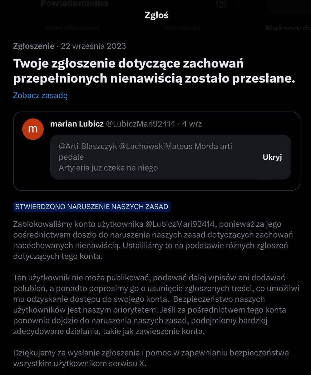 Arti_Blaszczyk's tweet image. Panie @LachowskiMateus jednego mniej #cleanX