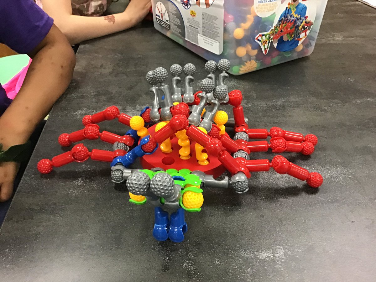 FCSDSPARKLab's tweet photo. There was an insect invasion in the @NSFairport SPARK Lab- Zoob insects that is! After learning about the different parts of an insect, students used Zoob Builderz to build an insect with a partner. Take a look at these innovative designs! 🦟🦗🐜🐞🪲 @FCSDtweets https://t.co/VwlBGfcxc6