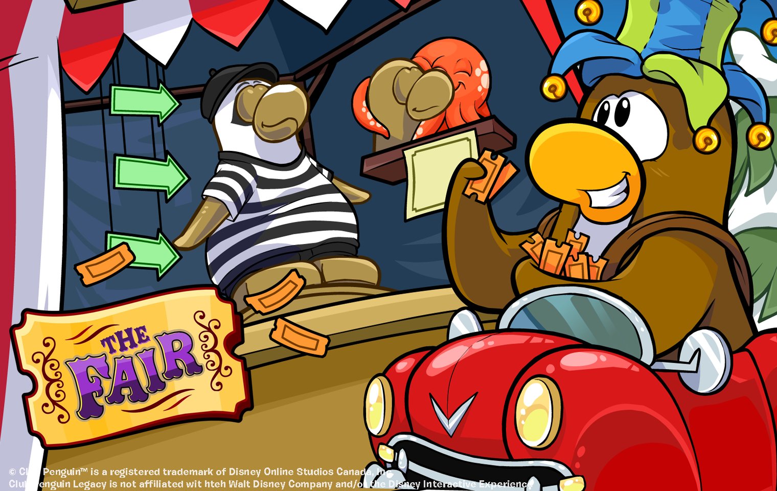 The Fair is Here!  Club Penguin Legacy