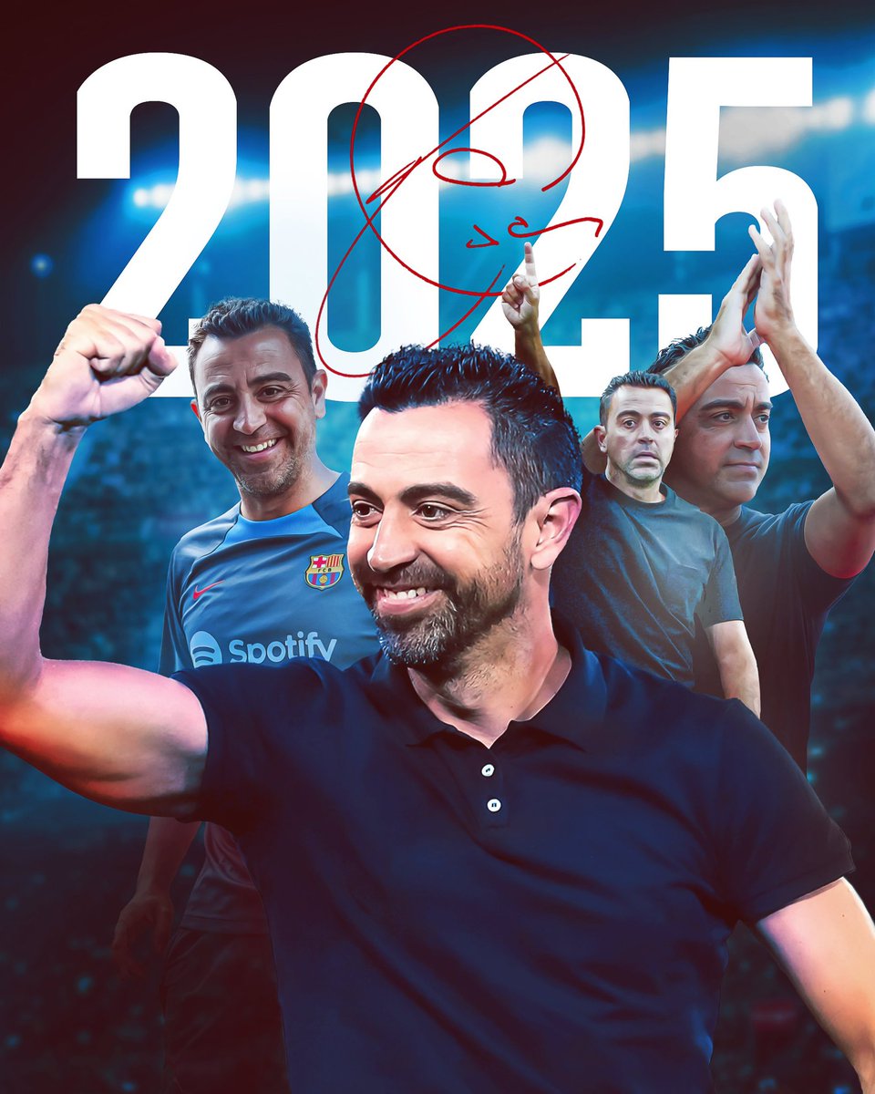 Foot_Z0ne's tweet photo. 🚨 OFFICIEL !
Xavi PROLONGE au FC Barcelone ! 💙❤️

Contrat jusqu'en 2025 📝

#FCBarcelona https://t.co/Pr0oyVci8P
