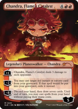 MTGGoldfish's tweet photo. The exclusive secret lair for Hasbro Pulsecon this year is a third set of 5 Chibi planeswalkers. More previews at https://t.co/9ly5HdR4E8 #MTGSLD https://t.co/IjCiW3bRa3