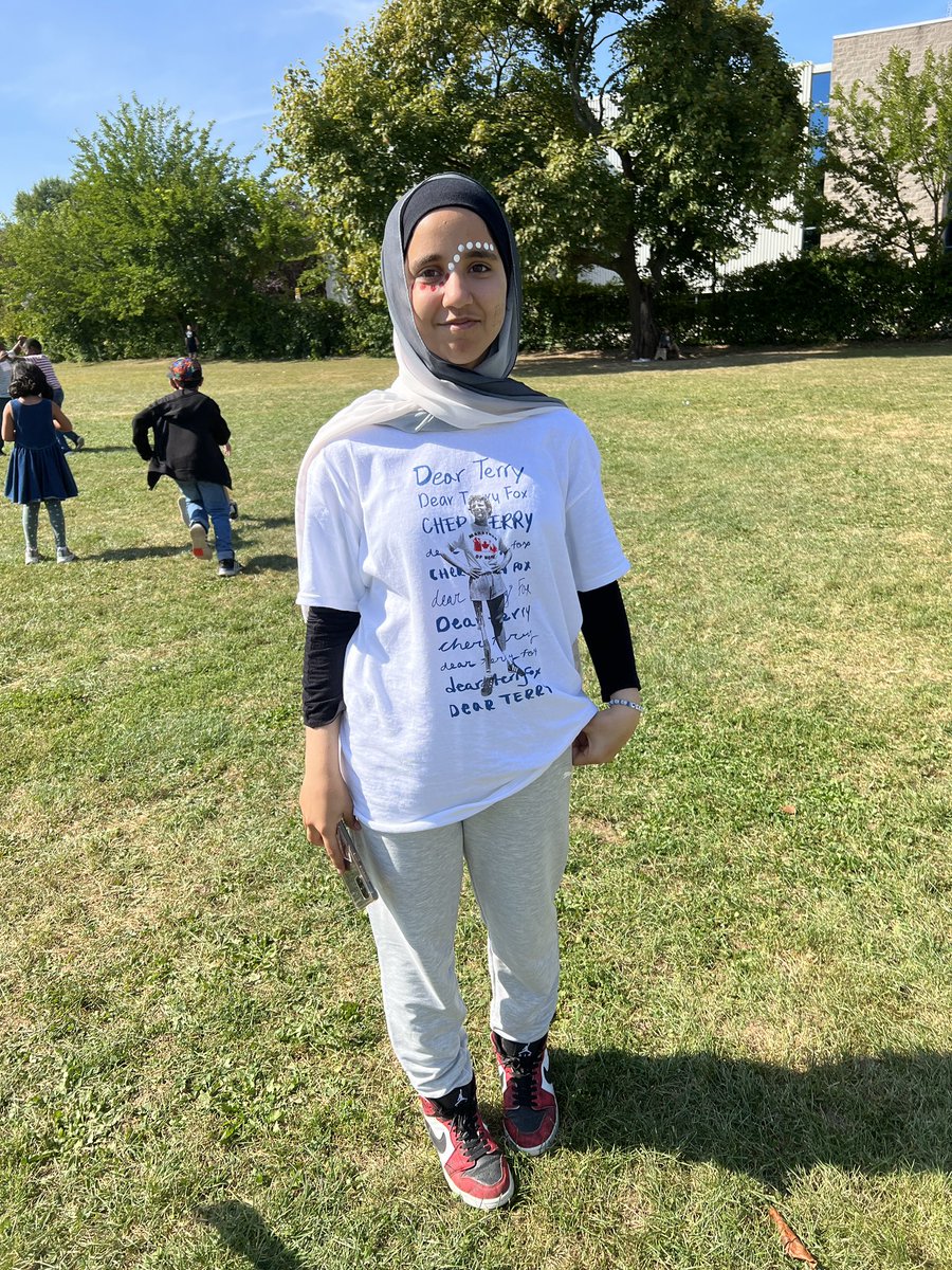 What a beautiful day for our Terry Fox event! Thank you Lincoln families and <a href="/GTboutique/">Giant Tiger</a> Scott Street for helping us to raise over $1600 in donations to this incredibly worthy cause! 👟💜❤️<a href="/dsbn/">District School Board of Niagara</a>