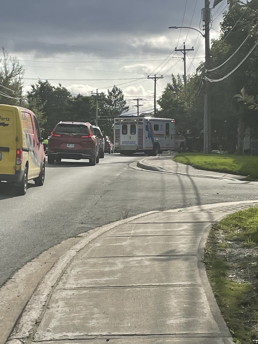 Traffic both directions backed up near Marie’s in Chamberlins CBS.  Emergency vehicles in scene. No indication to cause yet.  #nltraffic <a href="/590VOCM/">YOUR VOCM</a>