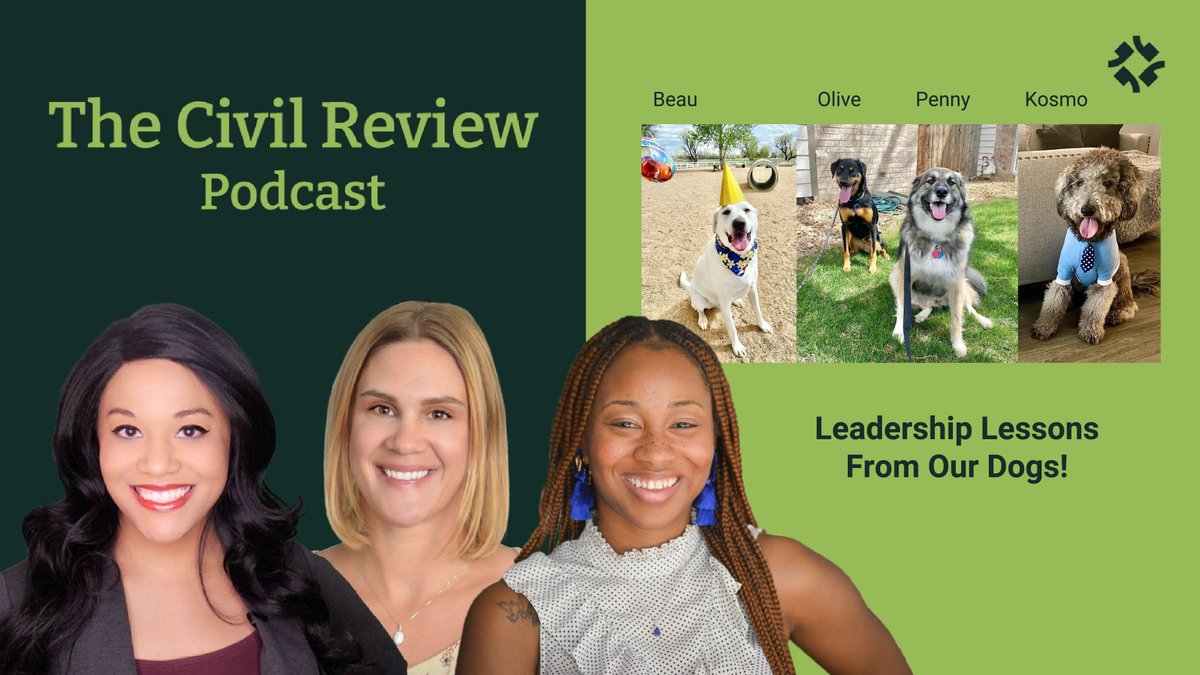 Leadership lessons can come from surprising sources, including our household pets! This episode explores how dog ownership can help us improve patience, flexibility, clear communication, and setting reasonable expectations. info.polco.us/podcast?wchann…