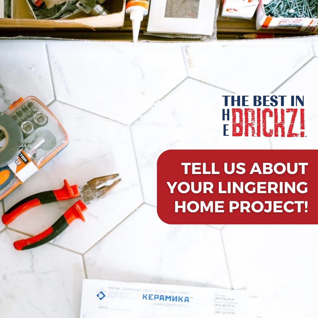 We're curious to know, what's the one home improvement project you've been putting off?