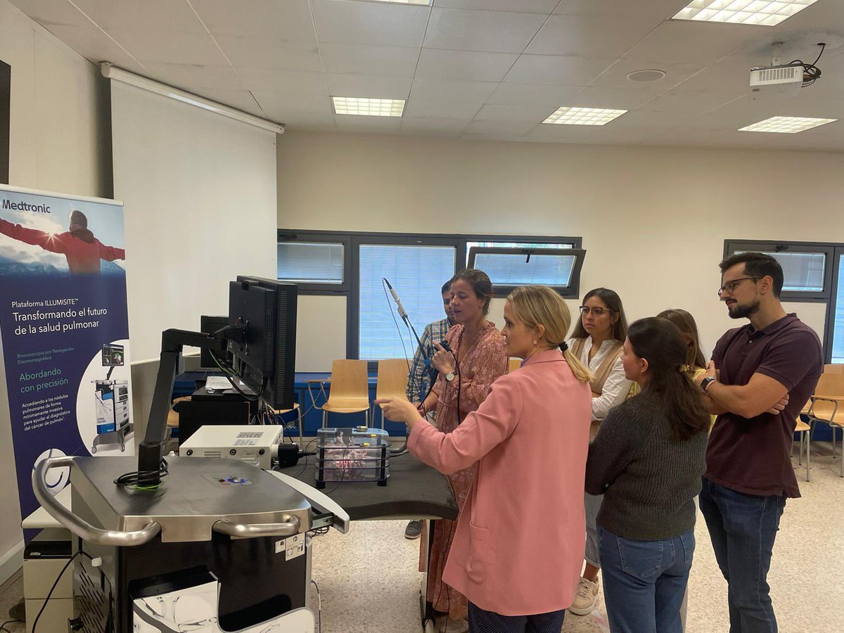 Muchas gracias <a href="/NeumoMadrid/">Neumomadrid</a>, por la organización de estas fantásticas IV jornadas de técnicas pleurales e intervencionismo respiratorio.

Y sobretodo agradecer a la Dra. <a href="/Mariajosebernab/">María José Bernabé</a> por liderar el taller de navegación ILLUMISITE de <a href="/Medtronic/">Medtronic</a>