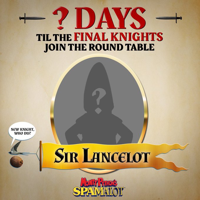 SPAMALOT To Play The St James This Fall