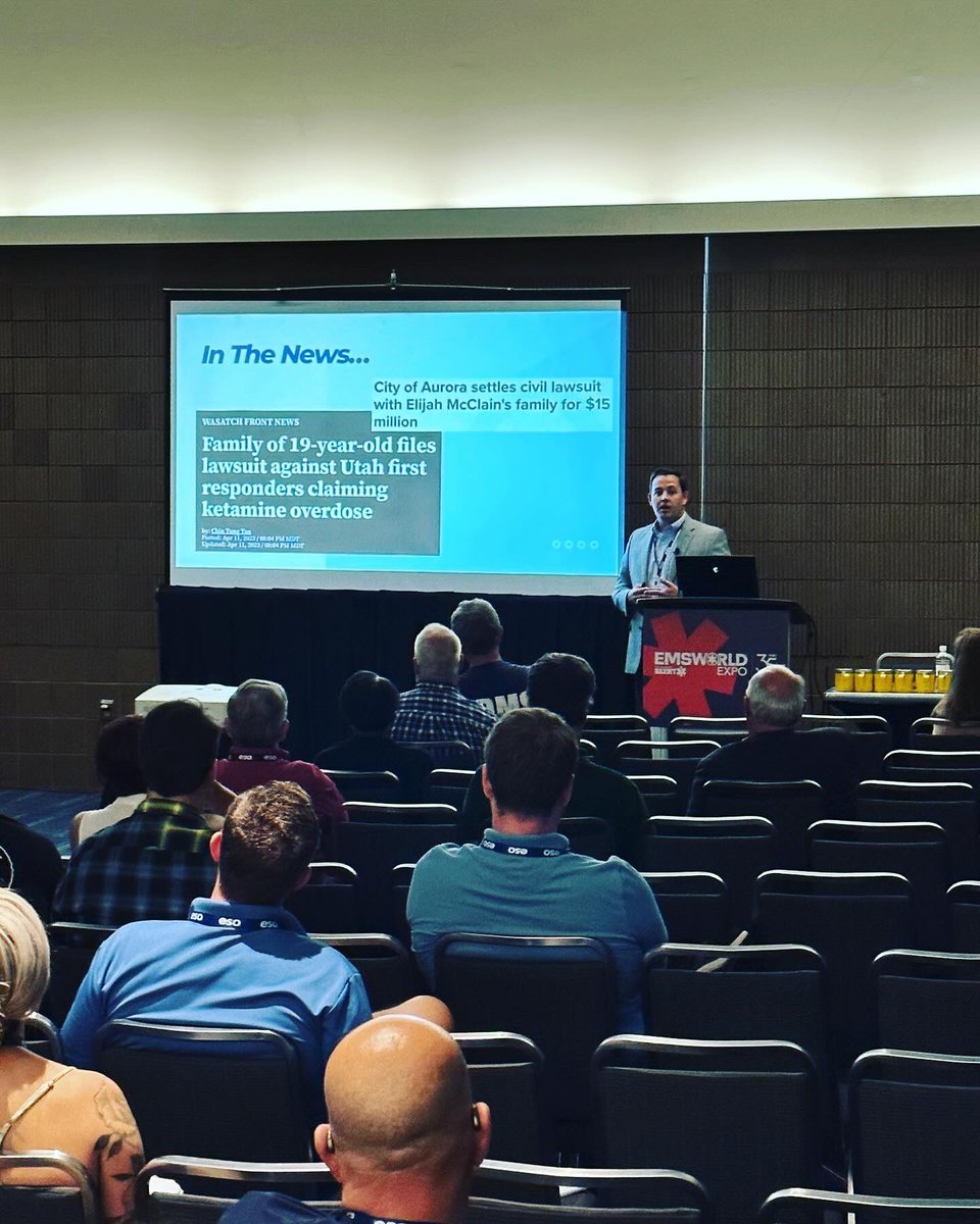 We are thrilled to announce our Kevin Crocker, our Division Chief of Quality, was awarded Best Oral Presentation at the EMS World Expo 2023 for his work on Prehospital Ketamine Sedation for Pediatric Behavioral Agitation. Congratulations, Chief Crocker! #insidemchd #ems