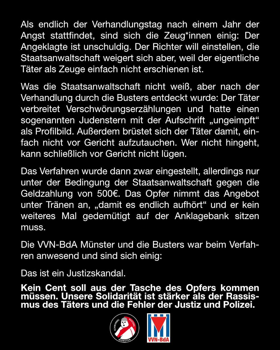 VVN-BdA Münster tweet media