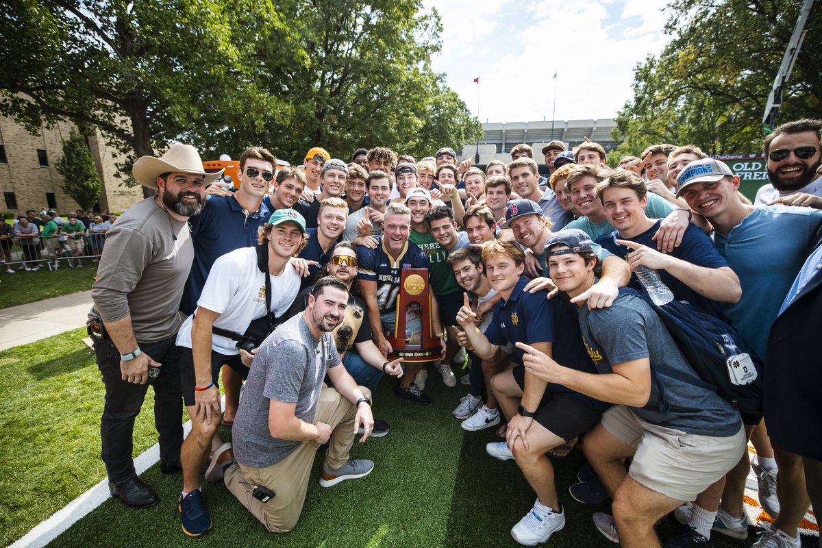 Notre Dame Lacrosse tweet media