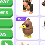 KIWI GIVEAWAY 
16 kiwis
4 winners 4 each :3
To enter-
Like
Follow
Retweet
Extras-
Tag friends 
rt with tags
GL
#adoptmetrades #adoptmegiveaway #adoptme #adoptmeoffers