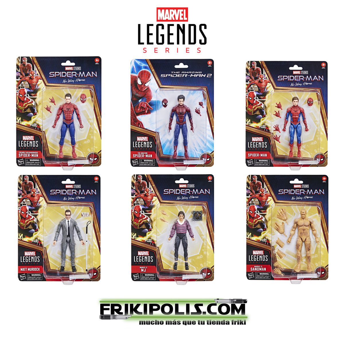 frikipolis's tweet image. ¡¡Qué animalada de colección nos van a dar aquí!! #marvellegends #PulseCon2023 #SpiderManNoWayHome