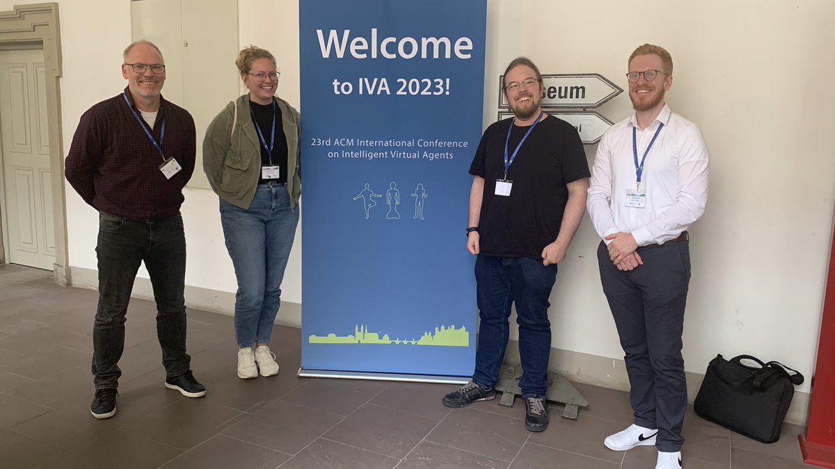 Had a great time at IVA 2023 in beautiful Würzburg. And three excellent presentations by Amelie, Hendric and Niklas!