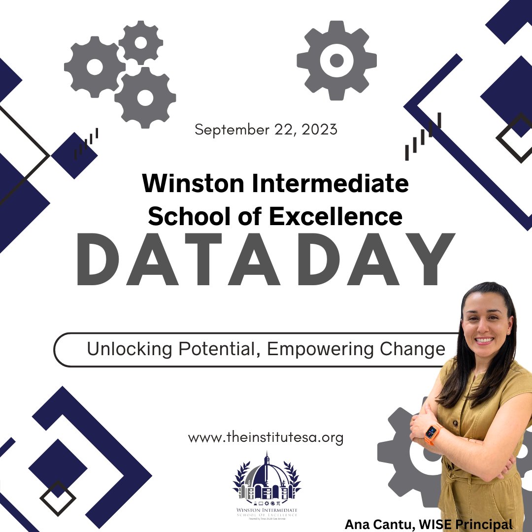 TheInstituteSA (@theinstitutesa1) on Twitter photo What's happening today at <a href="/Winston_ISE/">Winston Intermediate School of Excellence</a>? It's DATA DAY!!! We're taking improvement science to another level with reviewing what the last 7 weeks of educator and scholar performance was like and how we're progressing toward our Excellence Goals! <a href="/TheInstituteSA1/">TheInstituteSA</a> What's happening today at <a href="/Winston_ISE/">Winston Intermediate School of Excellence</a>? It's DATA DAY!!! We're taking improvement science to another level with reviewing what the last 7 weeks of educator and scholar performance was like and how we're progressing toward our Excellence Goals! <a href="/TheInstituteSA1/">TheInstituteSA</a>