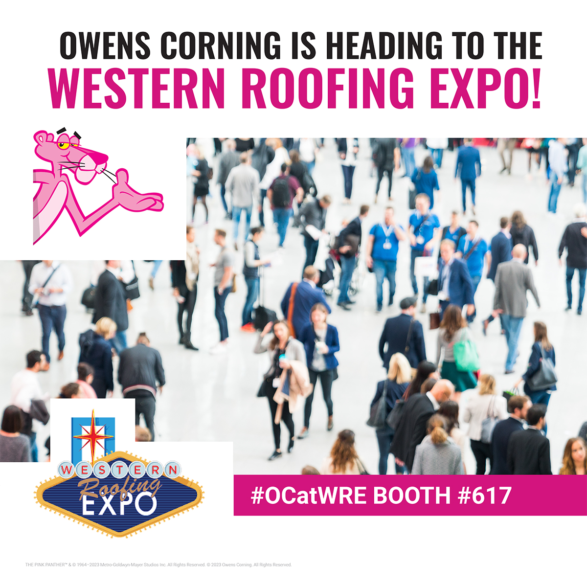 We're packing our bags and heading to Las Vegas for the Western Roofing Expo this weekend, where we'll be showcasing product performance, fire safety, and the power of Duration® COOL shingles. Visit us in booth #617!
#OCatWRE #WRE2023