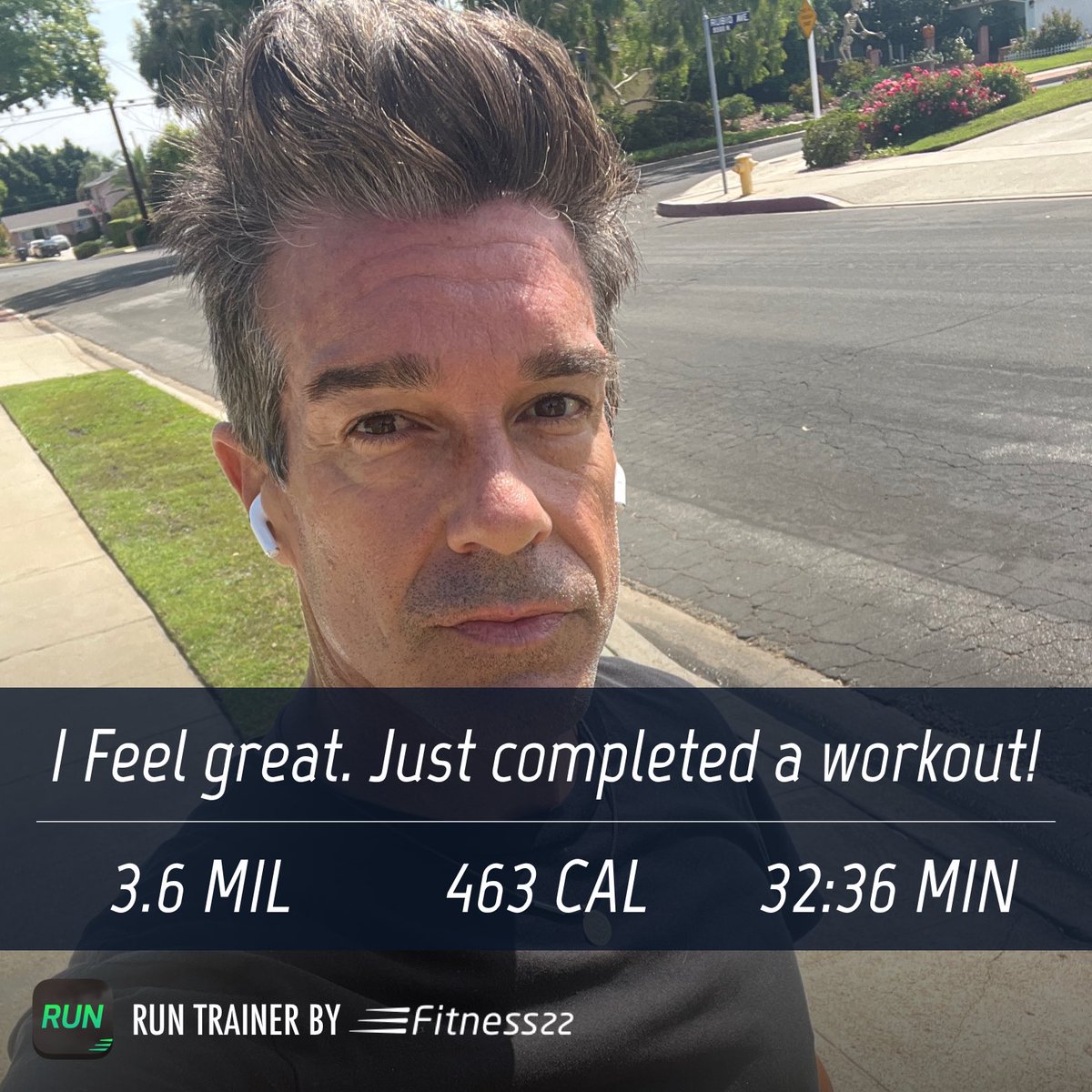 Happy Friday ! Workout completed feeling good but older ! LOL 😂 #workout #run #running #ﬁtness #fitnessmotivation #fitnessaddict #stayinghealthy #stayingfit #hardwork #paysoff #letsgo