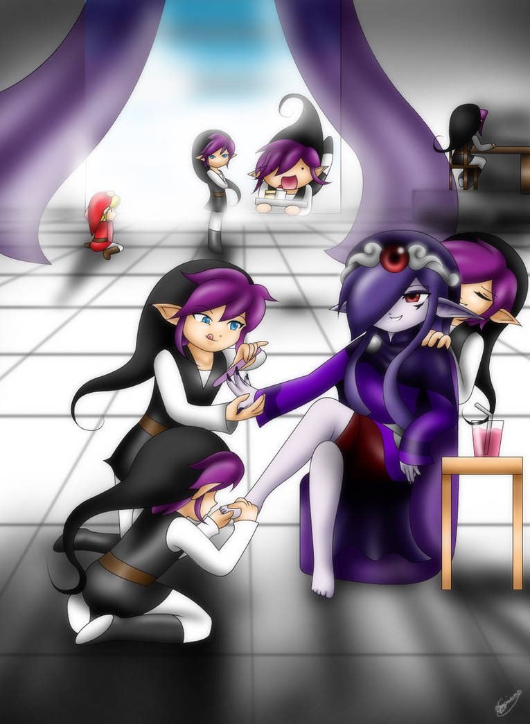 “What? They’re my servants.”