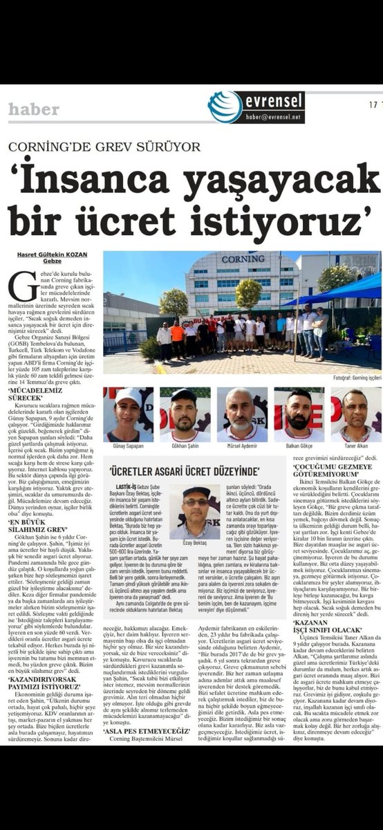 KbraKskkaya1's tweet photo. #CorningİşçisineSesVer https://t.co/cJcG5nlrHP