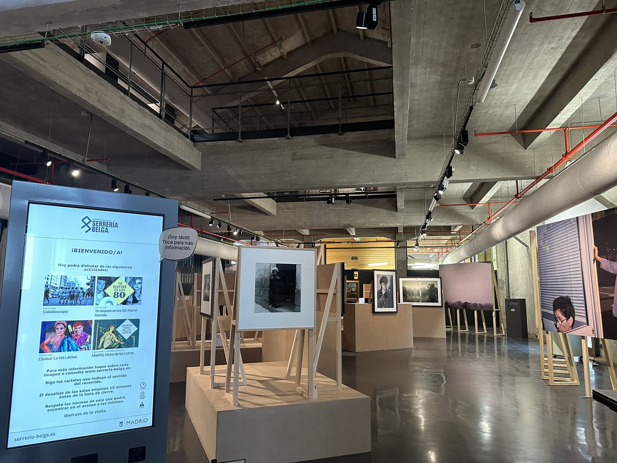 ortiz_majose's tweet photo. 📸 Últimos días para disfrutar de la exposición “Caleidoscopio”, con obras de la Colección de fotografía #Alcobendas en un espacio cultural espectacular: @serreria_belga 🙌🙌 https://t.co/OOnyNNd3Yj