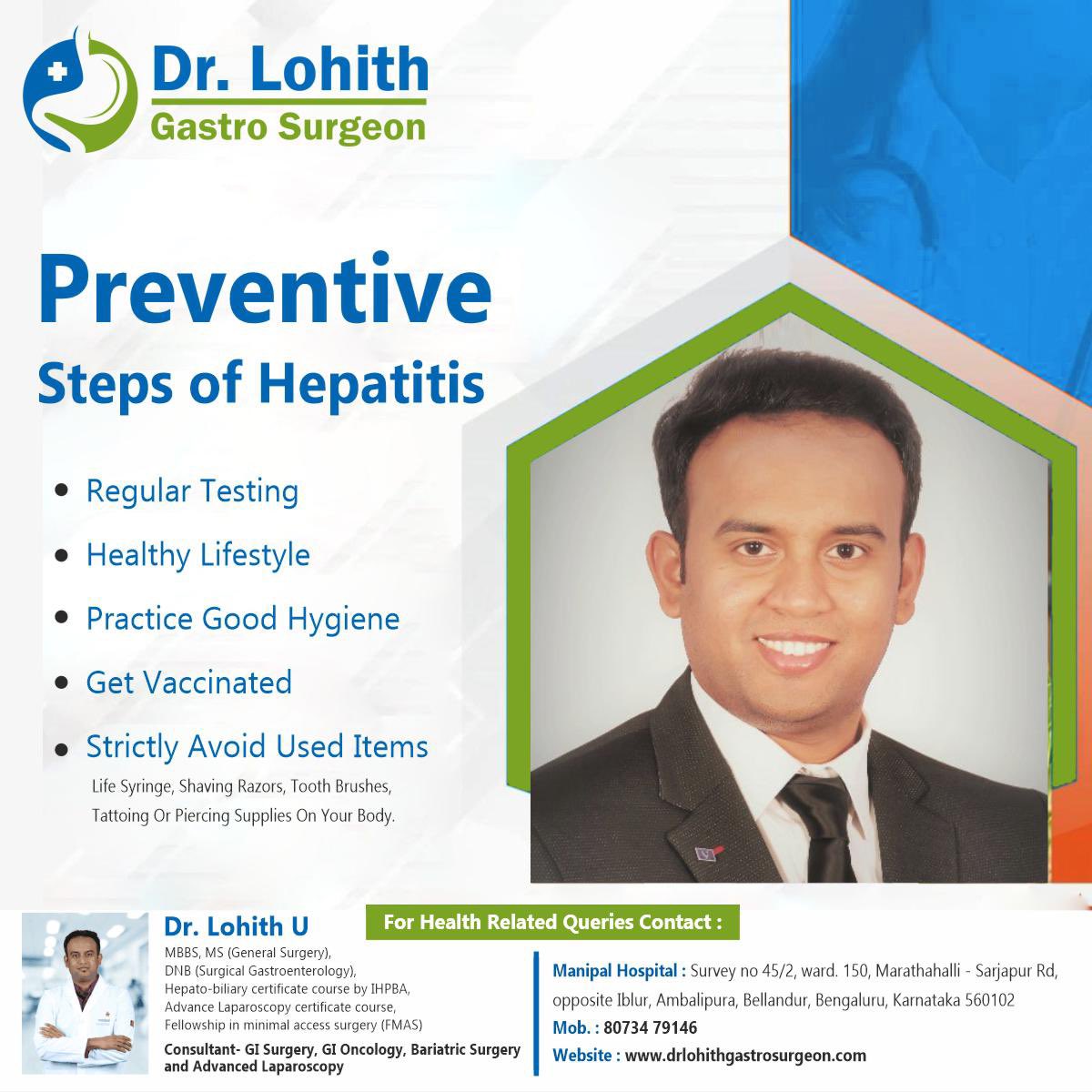 Preventive steps of hepatitis

Best hepatitis treatment in Bangalore 

#drlohithu #lohith #Sarjapur #liver #hepatitis #health #vaccine #liverdiseases #livercancers #livercirrhosis #viralhepatitis #gastroenterology #gastrocare #gastrocarehospital  #bangalore #gastrohealthcare