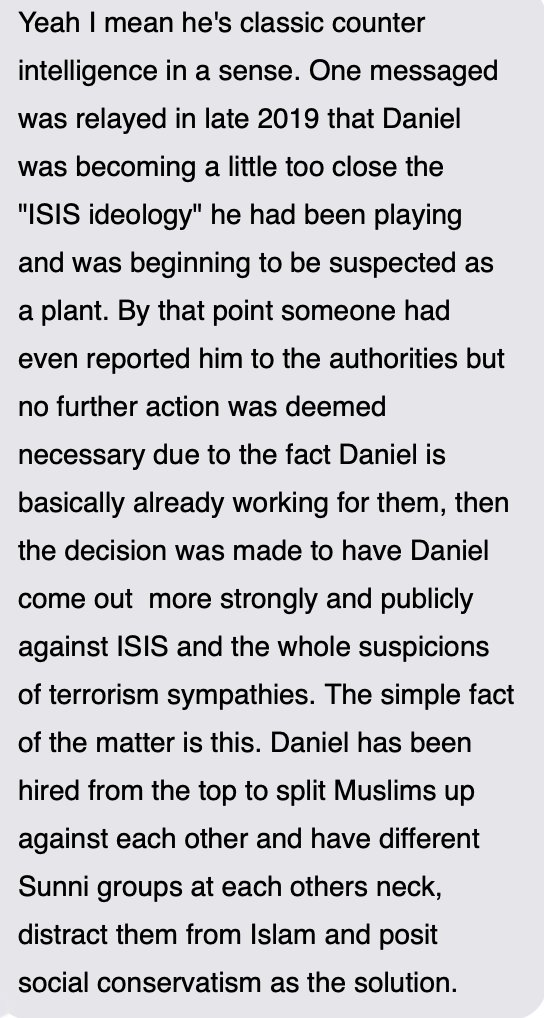 Beniha631922's tweet photo. @Fitna_of_Jou @FacesofDanielH This individual claiming Daniel is an agent https://t.co/VblHdwy8f0