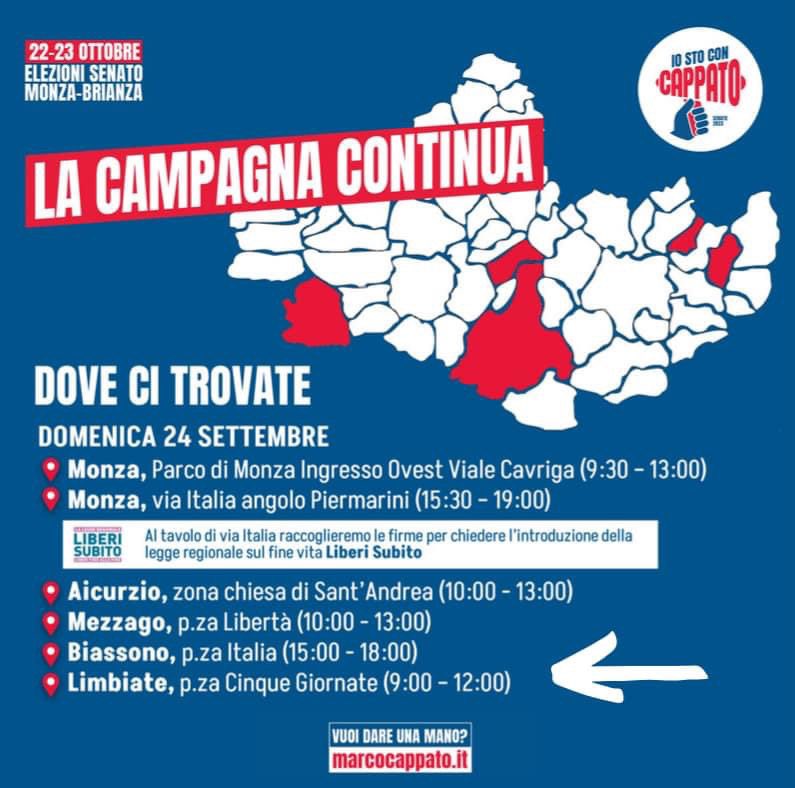 Monza5Stelle's tweet photo. Vi aspettiamo!
Quando? 📆Domenica 24 Settembre
Dove? 📍piazza Centemero e Paleari (di fronte a Oviesse)
Orario? ⏰ Dalle 9,00 - 13,00
Vi aspettiamo!!!
#salariominimo #suppletivemonza #movimento5stellemonza #gruppoterritoriale #banchetti https://t.co/nUJFNDkMPF