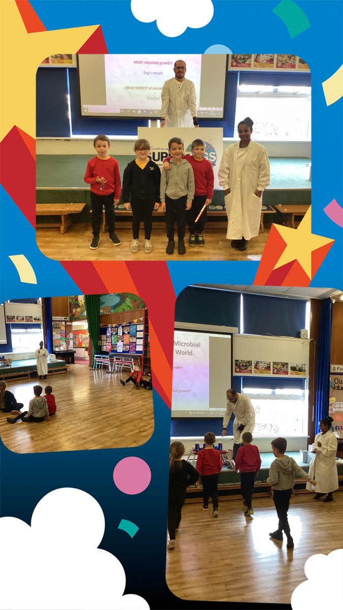 FPS - Dosbarth Miss Shillam (Year 2/Blwyddyn Dau) (@cgiy1shillam) on Twitter photo An exciting morning! We saw how many germs were in our dishes and played a quiz to find out how much we had learnt! We were bendigedig and demonstrated our knowledge by answering lots of questions correctly! Diolch yn fawr <a href="/CUsuperbugs/">Superbugs π¦ π¬π«π§π½</a> <a href="/JTyrrell_Micro/">Dr Jon Tyrrell</a> <a href="/VasudevNg/">Vasudev NG</a> #CGISCI An exciting morning! We saw how many germs were in our dishes and played a quiz to find out how much we had learnt! We were bendigedig and demonstrated our knowledge by answering lots of questions correctly! Diolch yn fawr <a href="/CUsuperbugs/">Superbugs π¦ π¬π«π§π½</a> <a href="/JTyrrell_Micro/">Dr Jon Tyrrell</a> <a href="/VasudevNg/">Vasudev NG</a> #CGISCI