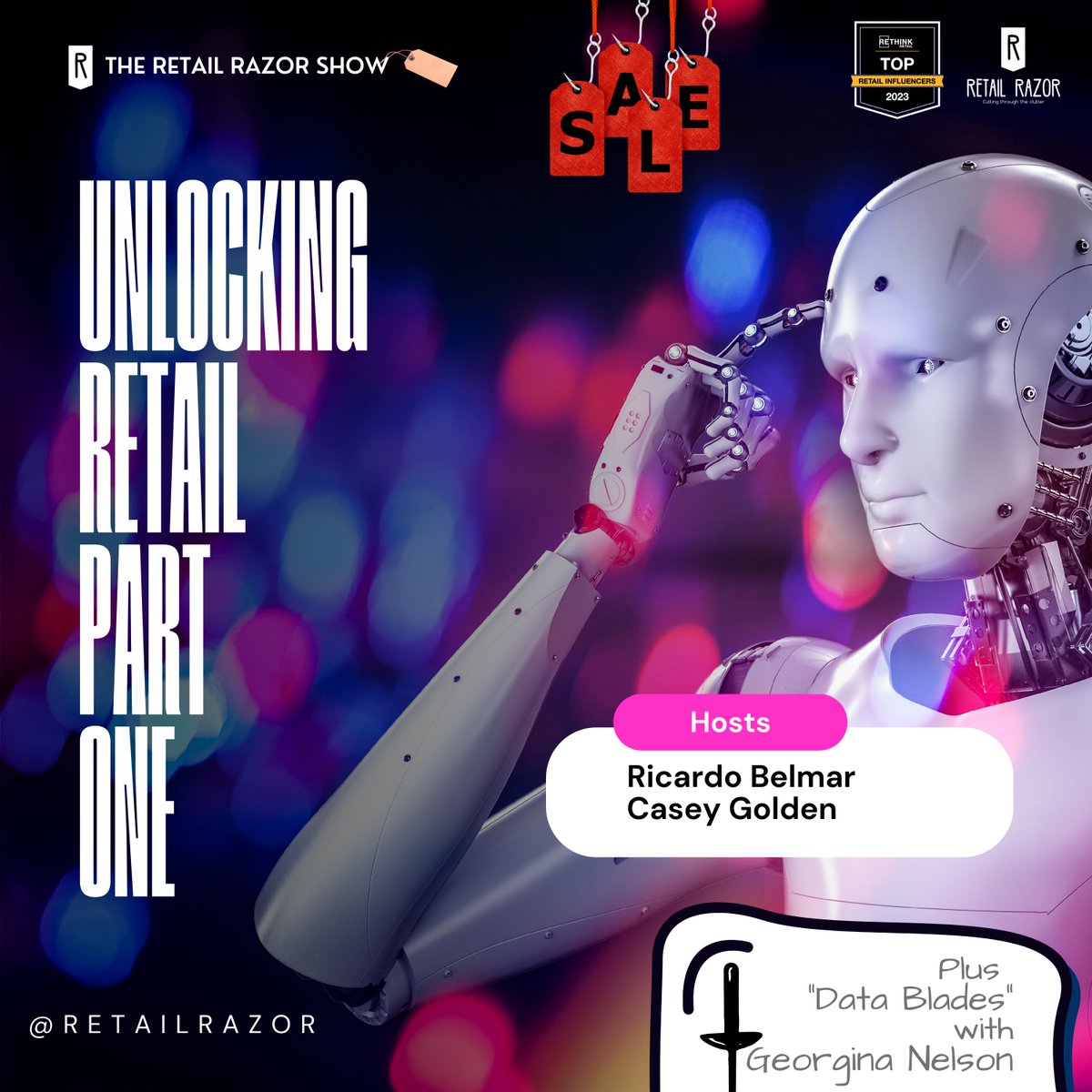 ricardo_belmar's tweet photo. latest drop of @RetailRazor #podcast 2/@caseycgolden we go sans guest, reflect on recent episodes and share our vision on how to unlock #retail business potential while enhancing shopper experience! 

Plus the return of #DataBlades segment w/@TruRating CEO Georgina Nelson! https://t.co/LPrD6HHEvg