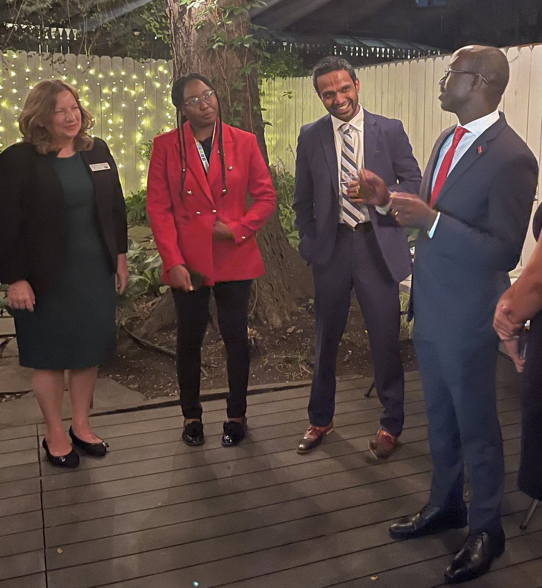 wyg_org's tweet photo. Such an honor to host Hon.@EmmaTheofelus Deputy @MICTNamibia and @MDeatrick Chair @DNCClimate in light of  #UNGA2023 to stress our efforts on #ClimateEducation. We thank Amb.Mateus Luemba @AngolaOnu @HUNMissionToUN @UNDP @TajikistanUN @NamibiaUN @Morocco_UN @ArgentinaUN @UN_PGA https://t.co/TG1IGDzVe7