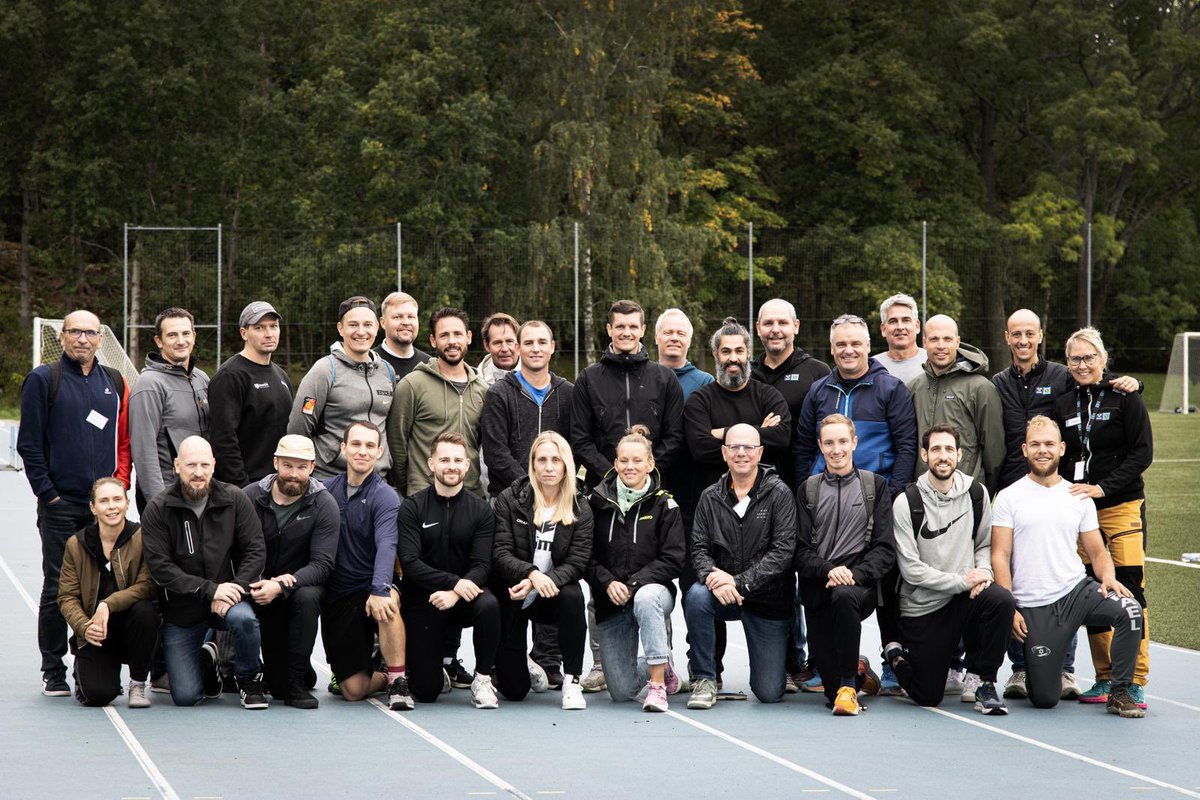 JeromeKoral's tweet photo. Great group of coaches and organisers. First module in Bosön - Sweden is about to end. Lot of sharing, networking and diving in to the field of testing. #ESnCE
BASPO, INSEP, Kuortane Olympic Training Center, Wingate Institute, ÉNEPS https://t.co/IpVHEMCSeN
