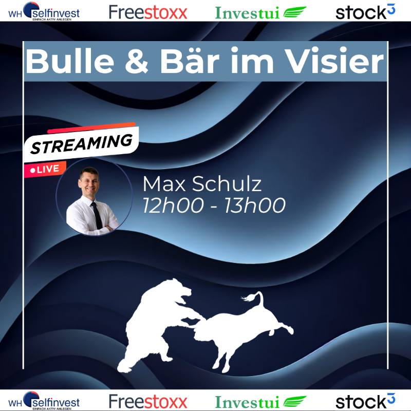 FreestoxxDE's tweet photo. 💥 Live von der #WorldofTrading: Bulle &amp; Bär im Visier.  

Um 12 Uhr geht´s weiter mit Max Schulz zum Thema " Von 14.000 USD auf 1,4 Mio. USD in 9,5 Jahren – die Anleitung"

Jetzt per Livestream dabei sein ⬇️

#Trading #DAX #Boerse #wot2023