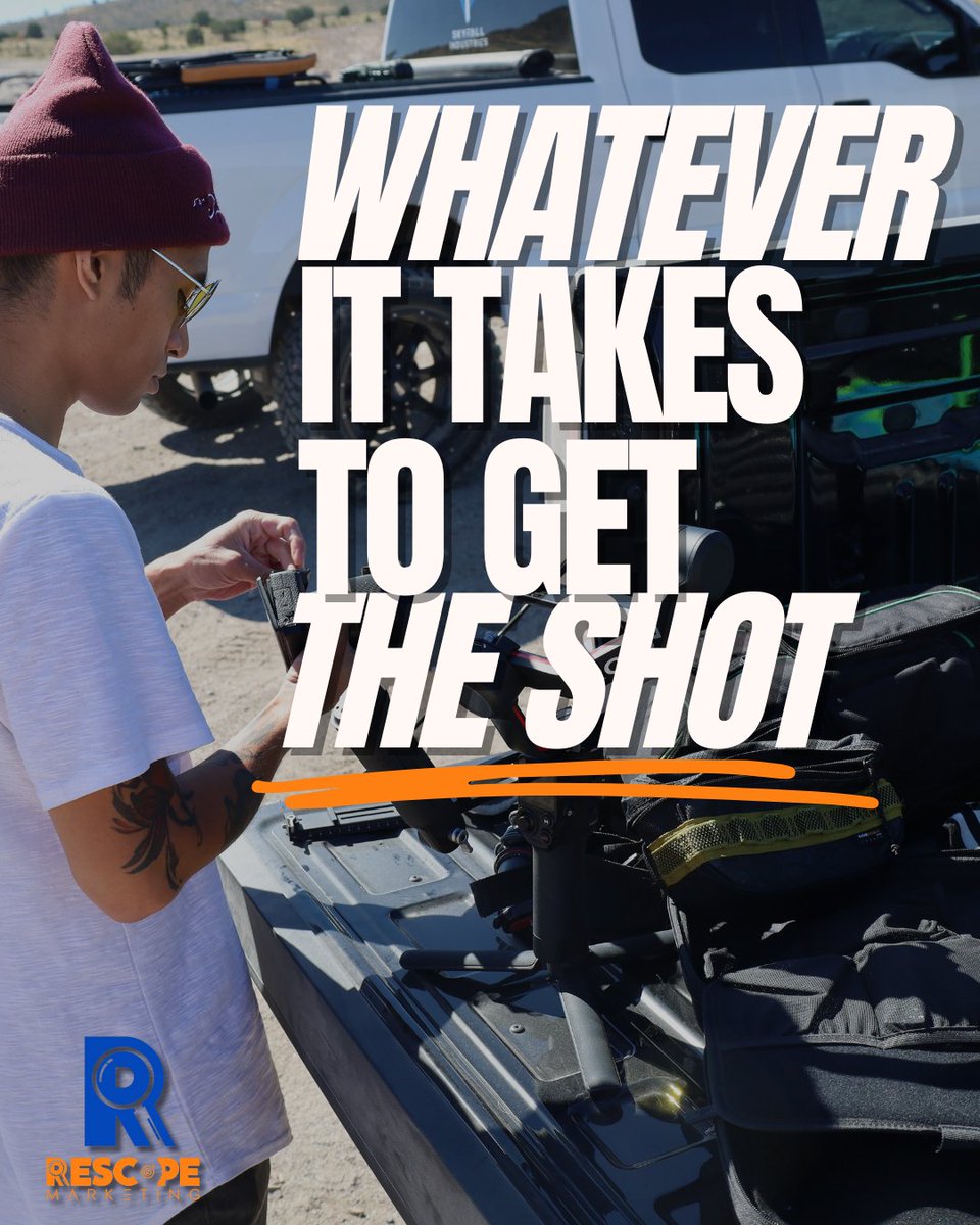 RescopeM's tweet photo. Behind the Lens: Whatever It Takes to Get the Shot! 🌟 

Dive into our world of determination, creativity, and passion. Click the link to explore the magic we create for your brand. 

#CaptureTheMagic #WhateverItTakes https://t.co/L2qqe6ccIK
