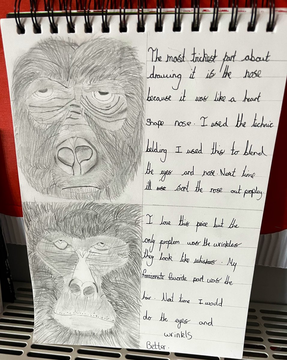 IqraPrimaryA's tweet photo. Year 6 have been building on their sketching knowledge and self evaluation skills. Pretty impressive and we are sure that feedback will improve it even more! #artandwriting #weareartists #highqualityprimaryart #aboveexpectations https://t.co/tdHA9zlVbS