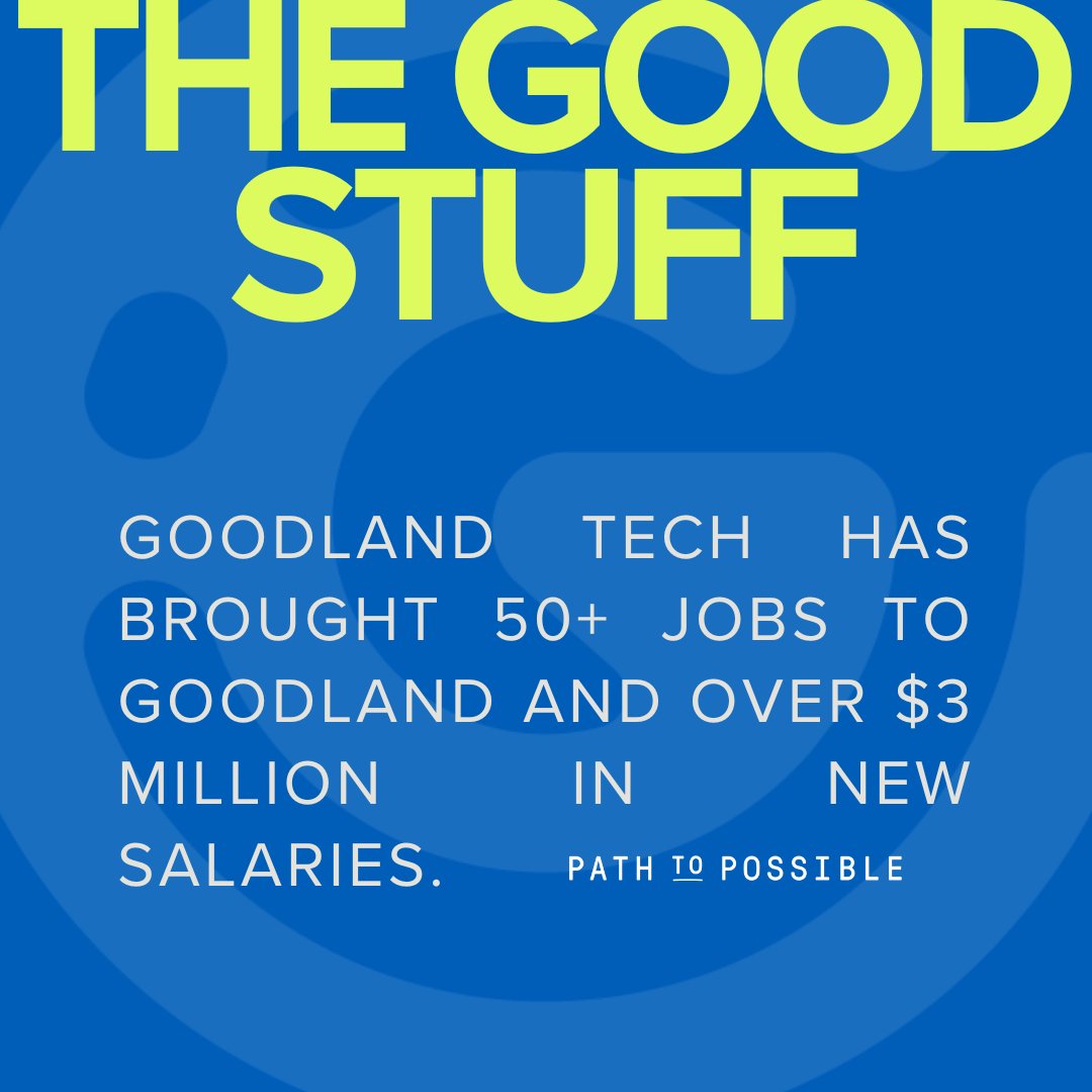 The path to possible is here in Goodland ✨ #PathToPossible