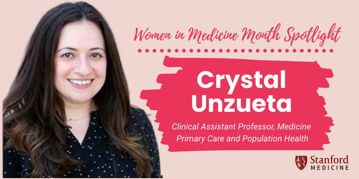 #StanfordWIM Crystal Unzueta is committed to serving patients where the need is the greatest. This motto has led her to work regularly at the nearby @peninsulahcc, but also taken her as far as Belize! We admire her desire to go the distance to provide care! #WIMMonth