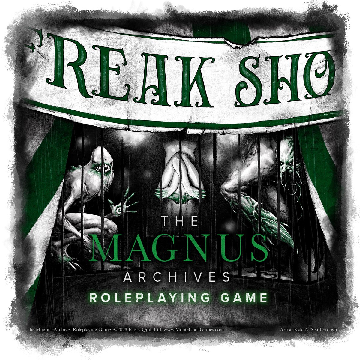 MonteCookGames's tweet photo. If you haven't checked out the Magnus Archives RPG already, here's why you should:

📖 Fresh take on RPG horror, unlike anything you've seen
👻 Intimate interactions with the things that crawl in the dark
🎲 Run by the familiar Cypher System!

https://t.co/cKtL7U4tph
#magnusrpg https://t.co/2O4i6t01eM